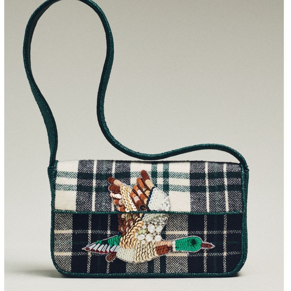 FIONA BEADED BAG: ANIMAL EDITION
